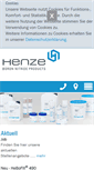 Mobile Screenshot of henze-bnp.de